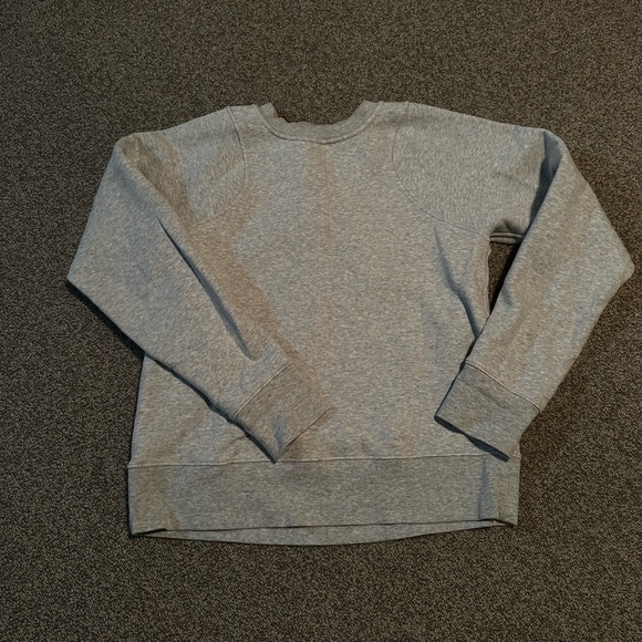 Lululemon heathered grey loungeful crewneck sweater - Picture 1 of 7